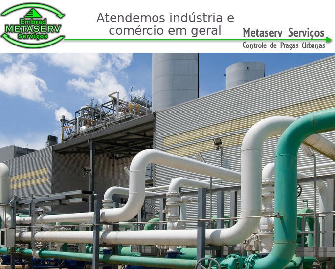 atendimento dedetização em industria e comercio em geral