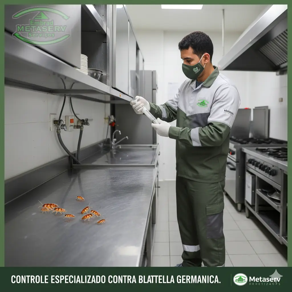 Como eliminar as baratas germânicas